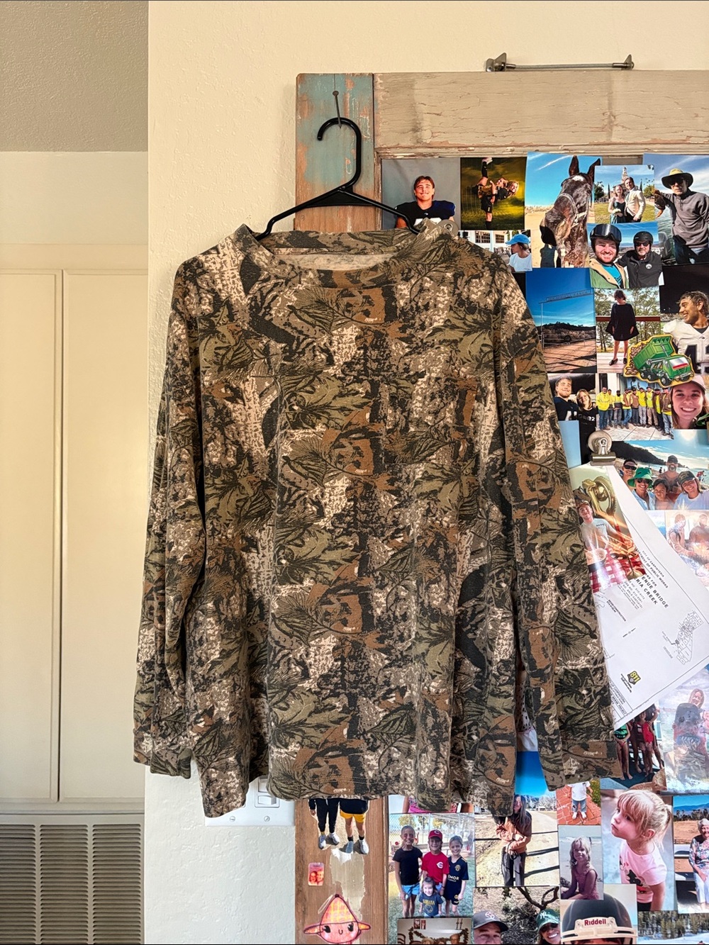 Vintage camo shirt.